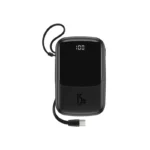 Baseus Qpow Digital Display QC Power Bank 10000mAh 20W with Type -C Cable - Image 2