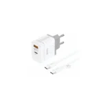 FONENG (EU61) 30W A+C 2-Port GaN Charger With Type-C to Type-C Cable