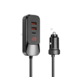 WiWU Multi-port Extend Car Charger - 120W