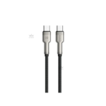 XUNDD XDDC-037 Zinc Alloy Woven 60W USB C to USB C Data Cable